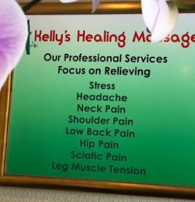 Kelly’s healing massage listing photo